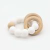 Baby Multicolor Chewable Teether Chain Soothing Chain - Average Size (0-8Y) - White
