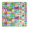 2 Sides Foldable Kids Play Mat Soft Foam Baby Toddlers Crawling Mats Non-Slip Waterproof Play Mat - Multi-Color