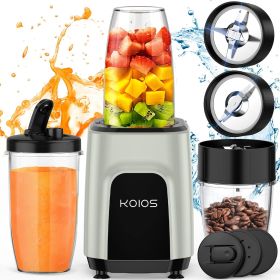 KOIOS 850W Countertop Blenders for Shakes and Smoothies;  Protein Drinks;  Nuts;  Spices;  Fruit Vegetables Drinks;  Coffee Grinder for Beans; 11-Piec