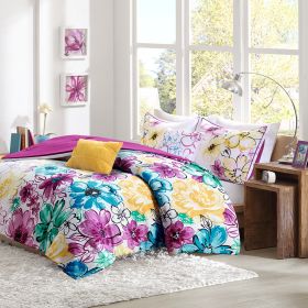 Floral Comforter Set - as Pic