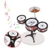 Children Jazz Drum Toy Sticks Rock Set; Musical Hand Drum For Kids Drums Boys Girls Gift Educational Toy For Children - As Show
