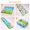 2 Sides Foldable Kids Play Mat Soft Foam Baby Toddlers Crawling Mats Non-Slip Waterproof Play Mat - Multi-Color