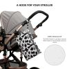 Baby changing diaper pad mother and baby travel portable waterproof diaper pad multifunctional wet wipes bag mommy bag accessories - Diaper pads-milk