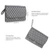 Baby changing diaper pad mother and baby travel portable waterproof diaper pad multifunctional wet wipes bag mommy bag accessories - Diaper pads-gray