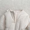 Baby Solid Color Thermal Quilted Long Sleeve Winter Bodysuits - 66 (3-6M) - Purple