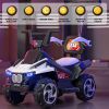 6V Kids Ride-On Electric ATV, 4-Wheeler Quad Car Toy with LED Headlights, Bluetooth - default