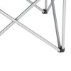 Medium Camping Chair Fishing Chair Folding Chair Black Gray - as picture