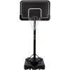 Portable Basketball Hoop & Goal with Vertical Jump Measurement, Outdoor Basketball System with 6.6-10ft Height Adjustment for Youth, Adults - as Pic
