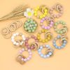 Baby Multicolor Chewable Teether Chain Soothing Chain - Average Size (0-8Y) - White