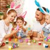 2023 Easter Eggs Happy Easter Decorations Plastic Easter Eggs Candies Chocolate Gift Boxes Colorful Egg DIY Craft for Kids Gift - 36pcs - CN
